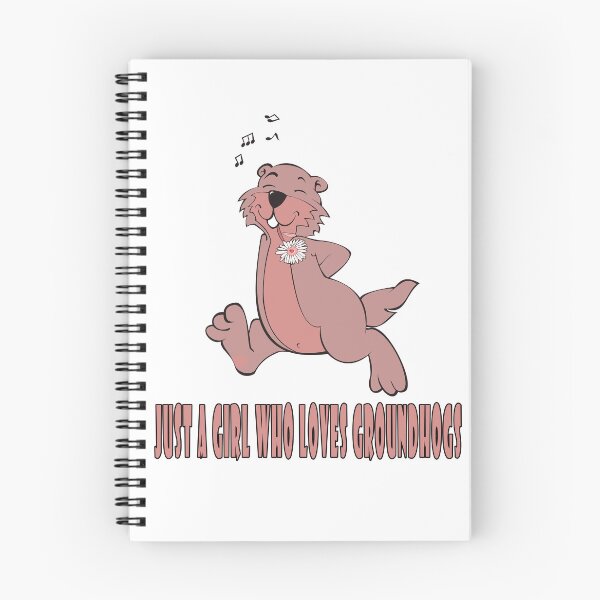 Item preview, Just A Girl Who Loves Groundhogs designed and sold by Soudesign99.