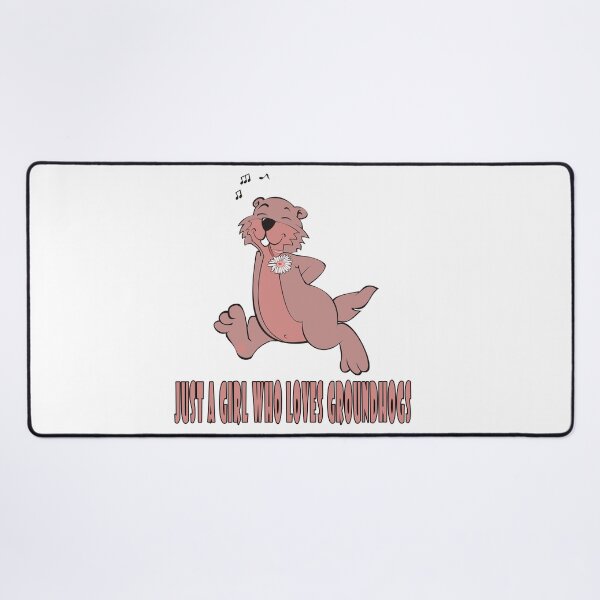 Item preview, Just A Girl Who Loves Groundhogs designed and sold by Soudesign99.