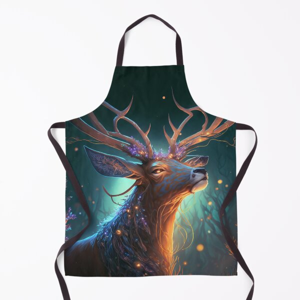 Item preview, Christmas Reindeer Portrait designed and sold by kaileena-ai.