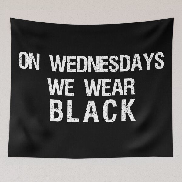 Item preview,  On Wednesdays We Wear Black designed and sold by Yellowpixel.