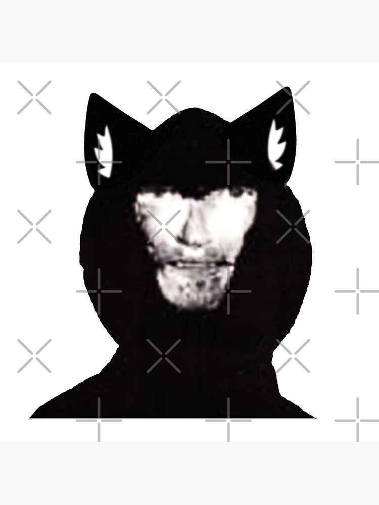 Mandela Catalogue Intruder Catboy [transparent] Art Board Print