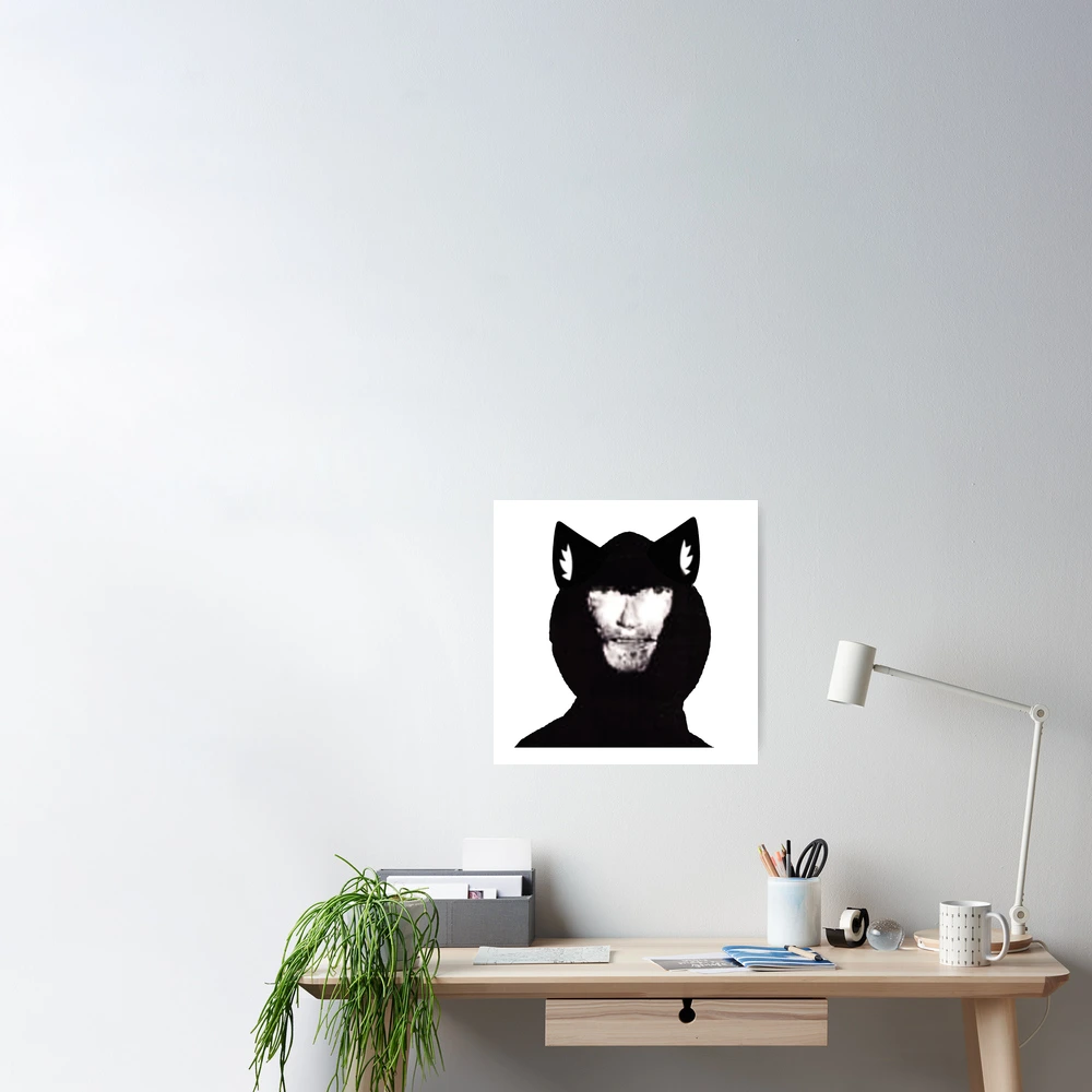 Mandela Catalogue Intruder Catboy [transparent] Art Board Print