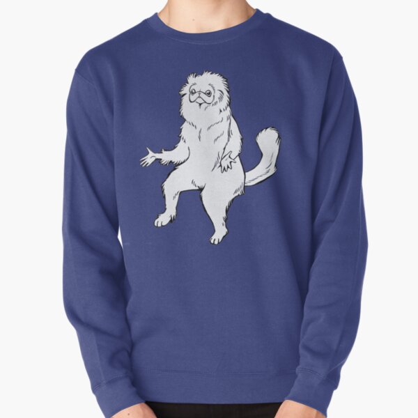 Persian Cat Room Guardian Design Pullover Sweatshirt