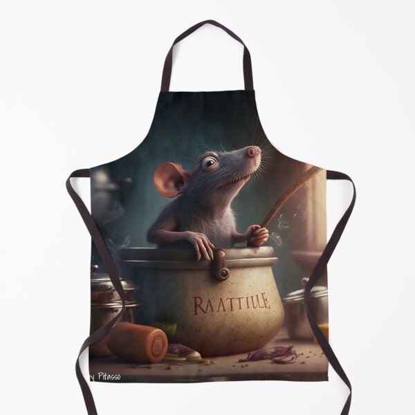 Aperçu de l'œuvre illustration de ratatouille par pitasso souris de cuisine souris de cuisine créée et vendue par DErstling.