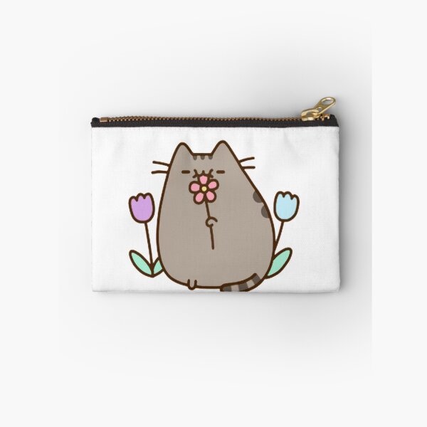 Item preview, cute cat with flowers  designed and sold by AdonisGifts.
