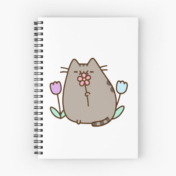 Item preview, cute cat with flowers  designed and sold by AdonisGifts.