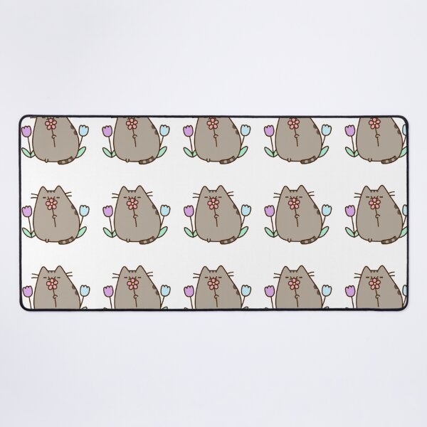 Item preview, cute cat with flowers  designed and sold by AdonisGifts.