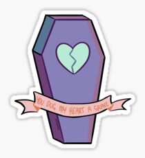dug my heart Sticker