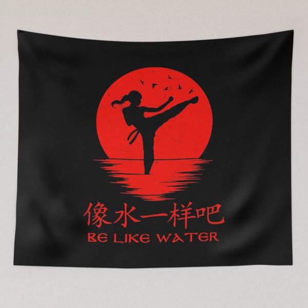 Item preview, Be like water designed and sold by NicGrayGraphic.