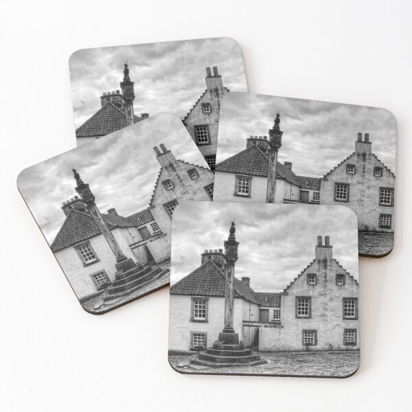 Item preview, The Mercat Cross at Culross - B&W designed and sold by tomg.