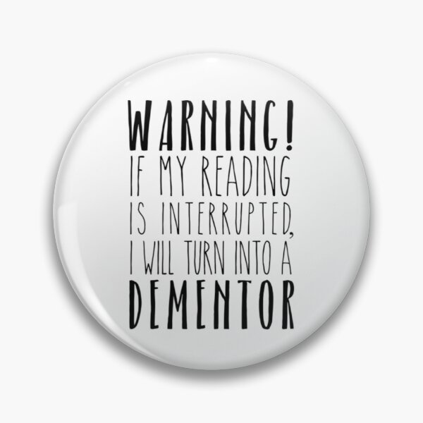 Item preview, Warning if reading designed and sold by PottersArt.