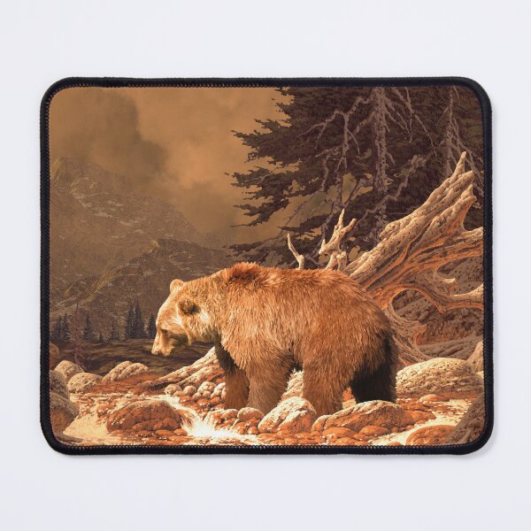 Item preview, Grizzly Bear canvas,Grizzly Bear,animal, animals,Grizzly Bear wall art,Grizzly Bear artwork,Grizzly Bears,wild,Grizzly Bear art,Grizzly Bear painting designed and sold by eyesight4vision.
