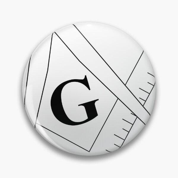 Item preview, Masonic square and compasses large icon designed and sold by A Little Shop of Light.