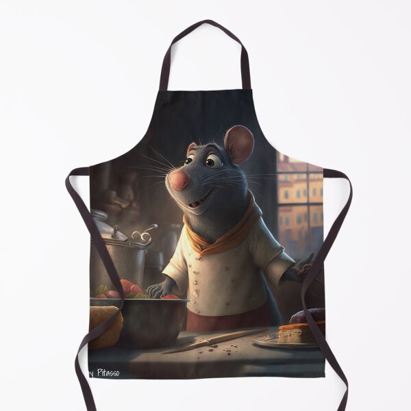 Aperçu de l'œuvre ratatouille 2 oeuvre de pitasso souris de cuisine souris de cuisine créée et vendue par DErstling.