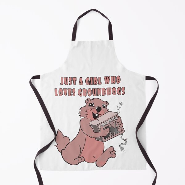 Item preview, Just A Girl Who Loves Groundhogs designed and sold by Soudesign99.