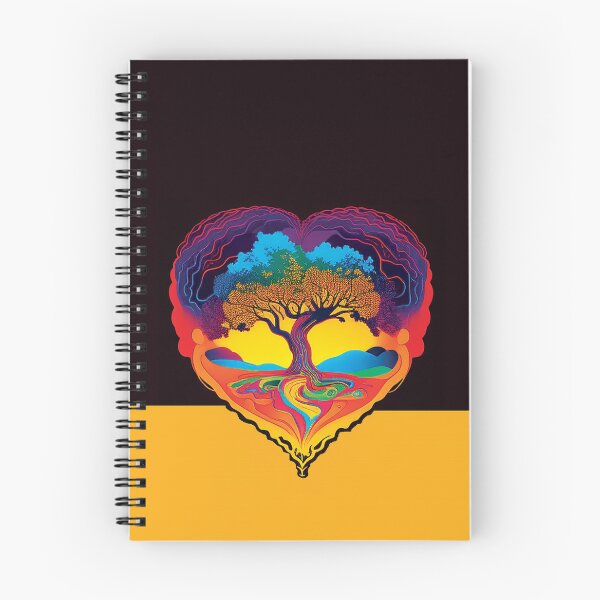 Item preview, Abstract Landscape Heart Tree #4 designed and sold by PhiloSophyEye.