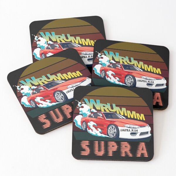 Item preview, WRUMMM Supra Racing Red Car designed and sold by Mannoucha ⭐⭐⭐⭐⭐ ( 1,978 reviews ).