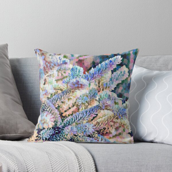 Item preview, Pine tree branches covered with snow colorful painting designed and sold by UnlockingDesign.