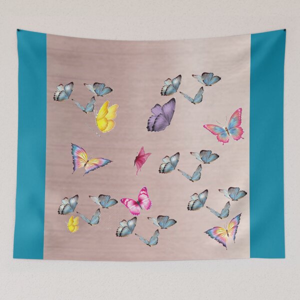 Item preview, Mariposas en rosa satinado designed and sold by zedvonzee.