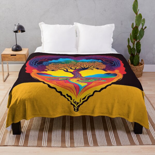 Item preview, Abstract Landscape Heart Tree #4 designed and sold by PhiloSophyEye.