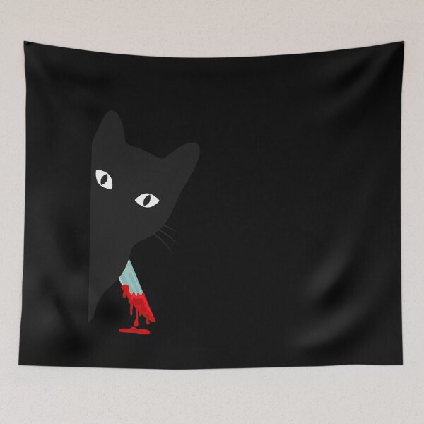 Item preview, Killer Cat designed and sold by T- VIbes ⭐ ⭐ ⭐ ⭐ ⭐.
