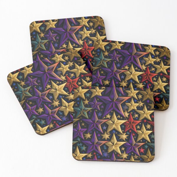 Item preview, multicolored stars designed and sold by Soma-LUL.