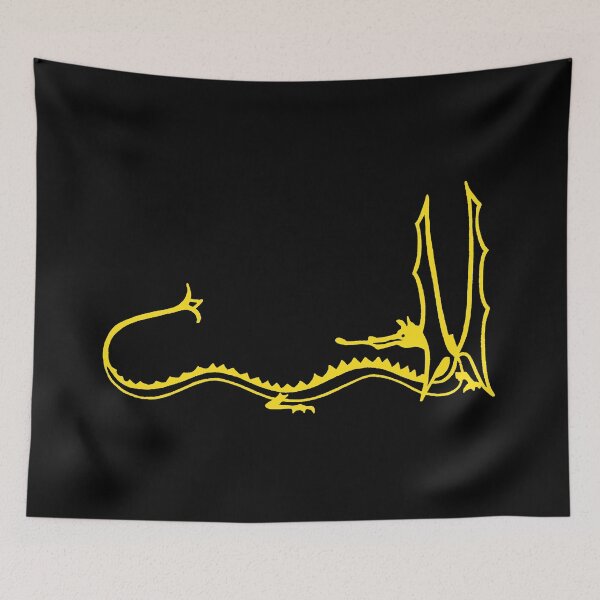 Item preview, Smaug (Golden) designed and sold by The Cosmic Turtle.