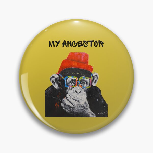 Item preview, My Ancestor Monkey Design  designed and sold by t1n3333.