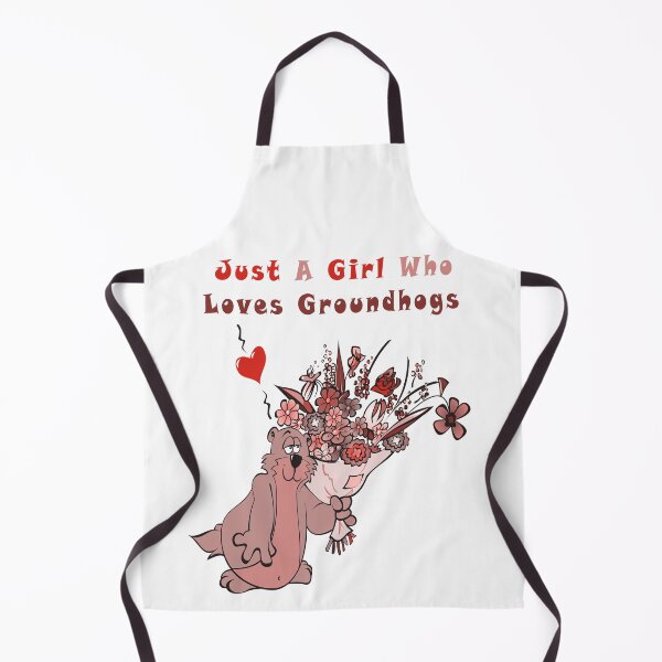 Item preview, Just A Girl Who Loves Groundhogs designed and sold by Soudesign99.