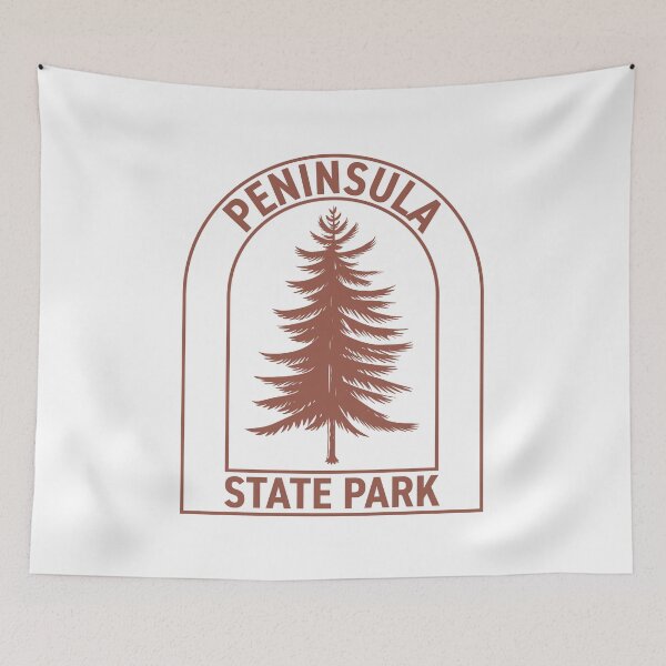 Item preview, Peninsula State Park Wisconsin Vintage Tree designed and sold by HalpinDesign.