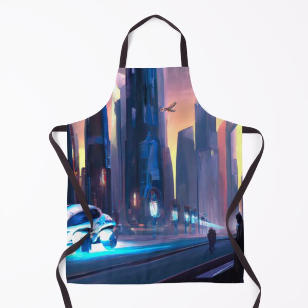 Item preview, Dubai at Night - A City in Motion with Special Flying Vehicles and Illuminated Streets designed and sold by WBP Mart.