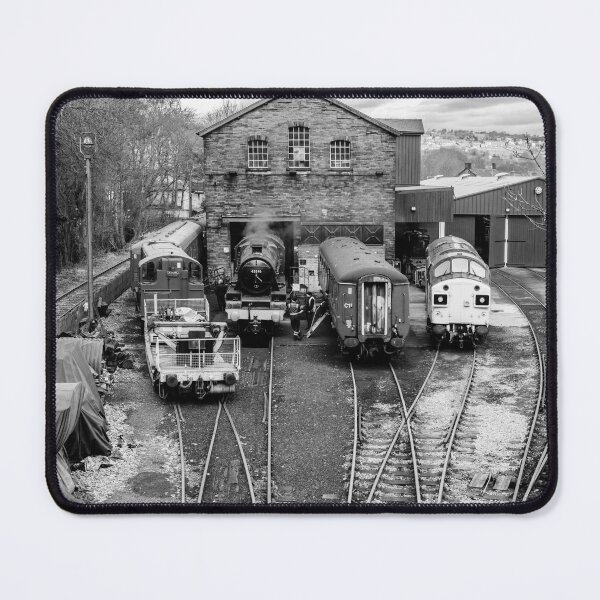 Item preview, Keighley & Worth Valley Railway, Engine sheds at Haworth. designed and sold by Rob  Ford.