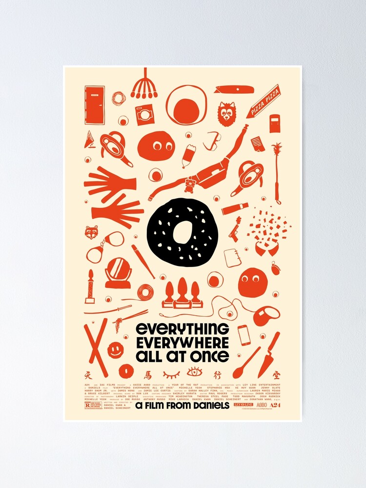 Everything Everywhere All at Once fan art movie poster | Poster