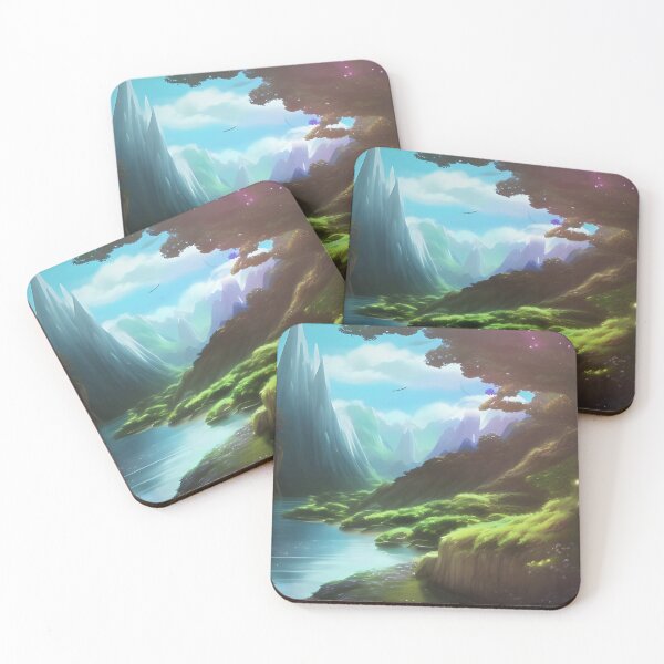Item preview, Fantasy Garden by the river! designed and sold by DEKA777.