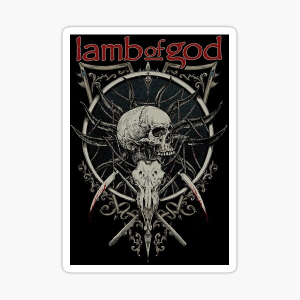 Lamb of God Lamb of God Lamb of God Lamb of God Lamb of God Lamb of God Lamb of God Sticker