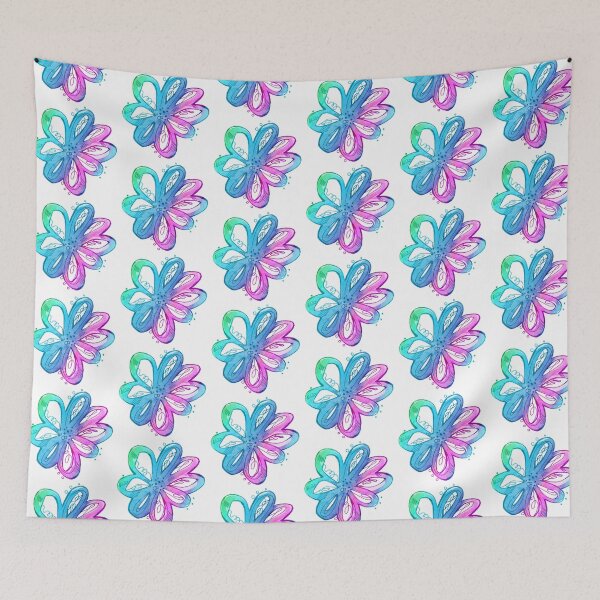 Item preview, Watercolor floral painting | Decorative watercolor flower designed and sold by lausn.
