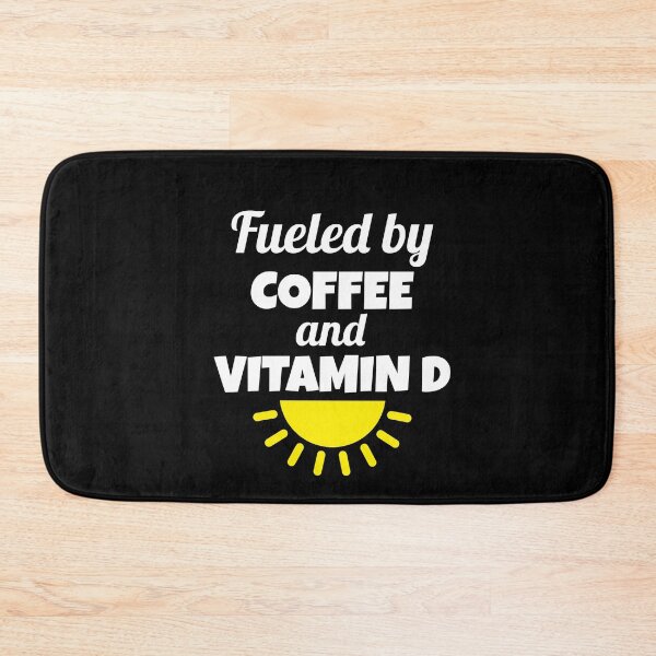 Item preview, Fueled by Coffee and Vitamin D designed and sold by EnzoVectorism.
