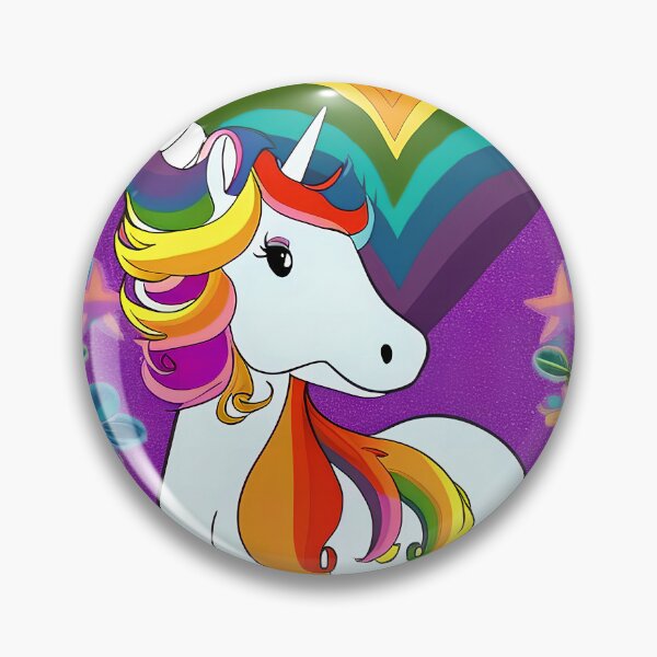 Item preview, Unicorn with a Rainbow Mane and Heart Shaped Frame Gift designed and sold by TMelonShop.
