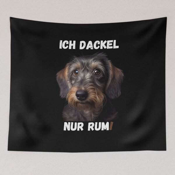 Item preview, Sweet Wire-haired Dachshund - I Dachshund Just Around! 1 designed and sold by PD-Store.