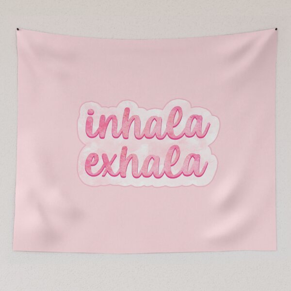 Item preview, Inhala Exhala Watercolor designed and sold by Mint-Rose.
