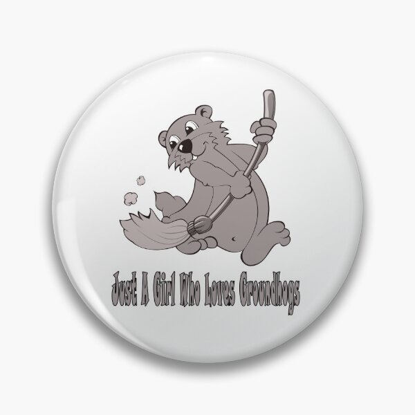 Item preview, Just A Girl Who Loves Groundhogs designed and sold by Soudesign99.