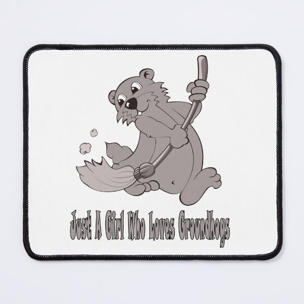 Item preview, Just A Girl Who Loves Groundhogs designed and sold by Soudesign99.