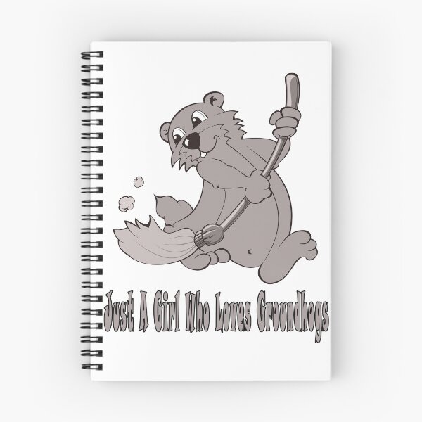 Item preview, Just A Girl Who Loves Groundhogs designed and sold by Soudesign99.