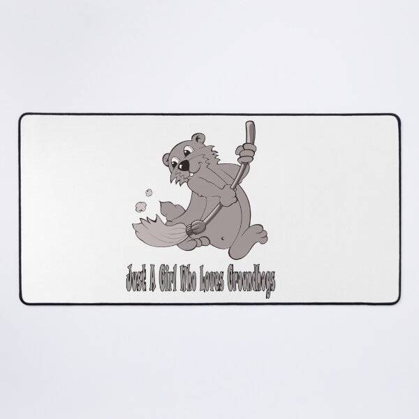 Item preview, Just A Girl Who Loves Groundhogs designed and sold by Soudesign99.