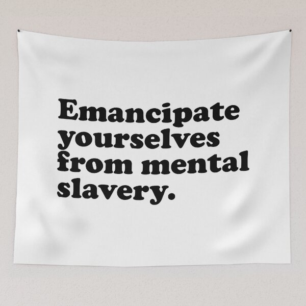 Item preview, Emancipate yourselves (black) designed and sold by didijuca.