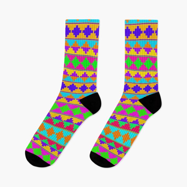 Item preview, Colorful Mexican Check Motif Ethnic Pattern designed and sold by Anna Lemos.