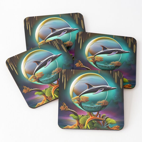 Item preview, Out Of This World Spheres Dolphin designed and sold by J-CCreations.