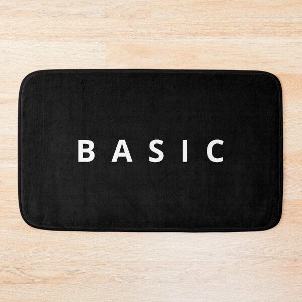 Item preview, BASIC (black) - Minimal - Aesthetic Design Merch - Aesthetics Text Word designed and sold by UniqqFactory.