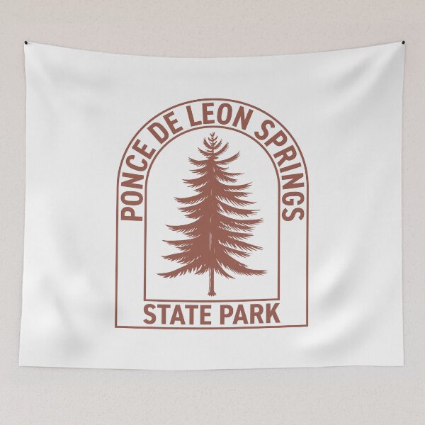 Item preview, Ponce De Leon Springs State Park Florida Vintage Tree designed and sold by HalpinDesign.