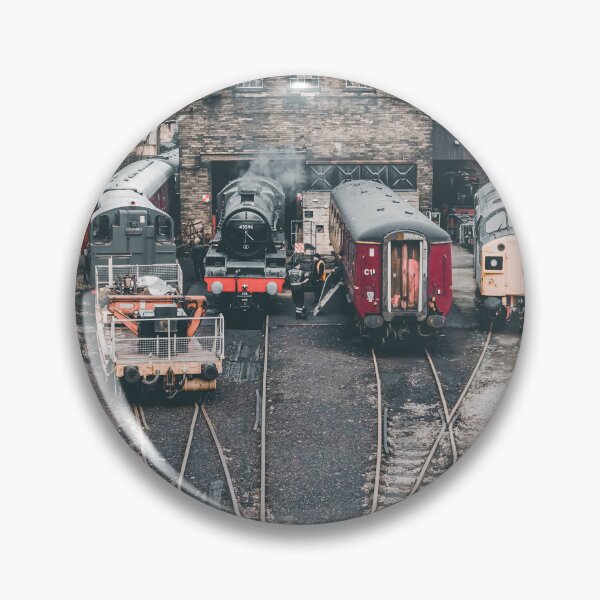Item preview, Keighley & Worth Valley Railway, Engine sheds at Haworth. designed and sold by Rob Ford.